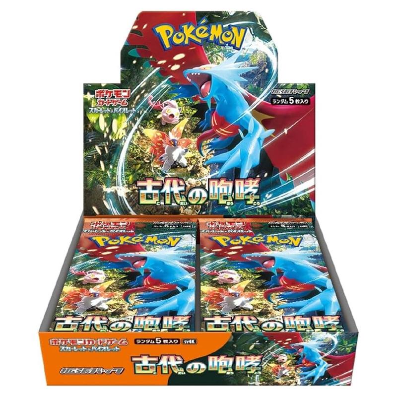 Pokemon - Scarlet & Violet - Ancient Roar - Japanese Booster Box (30 Boosters)