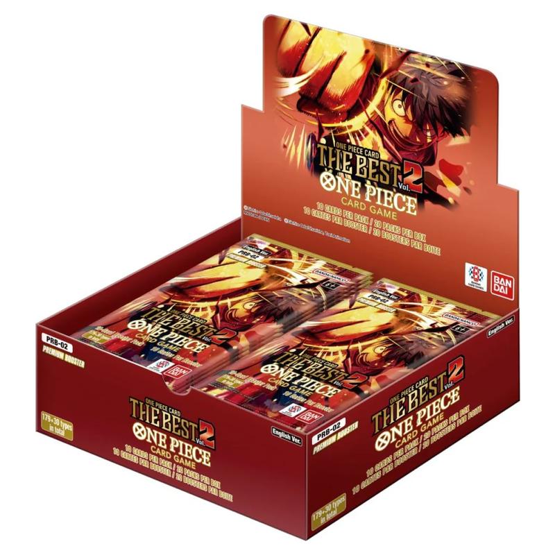 One Piece Card Game - PRB-02 - One Piece Card The Best Vol.2 - Booster Box (20 Packs)