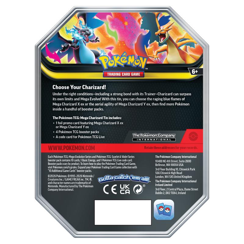 Pokemon - Mega Evolution Tin - Mega Charizard Y ex