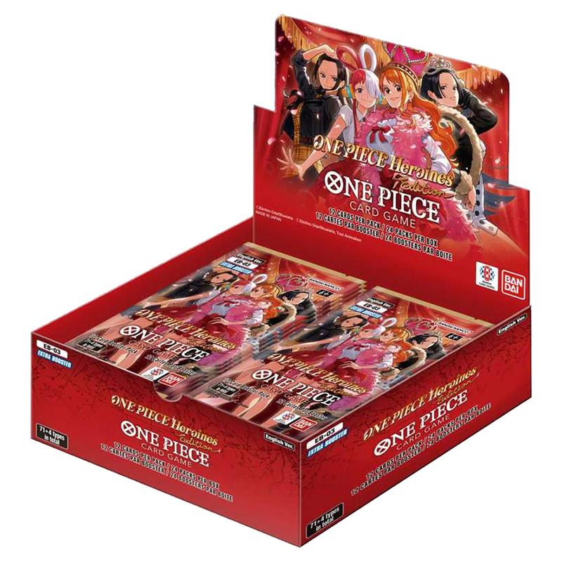 One Piece Card Game - EB-03 - One Piece Heroines Edition - Booster Box (24 Packs)