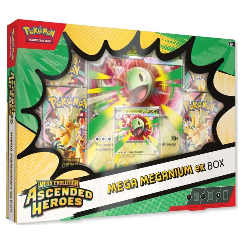 Pokemon - Mega Evolution - Ascended Heroes - Mega Meganium ex Box