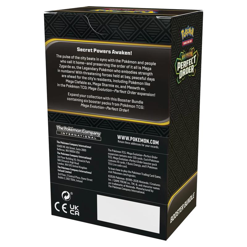 Pokemon - Mega Evolution - Perfect Order - Booster Bundle