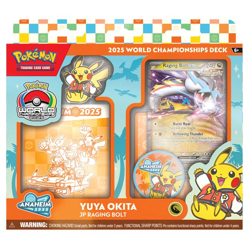 Pokemon - 2025 World Championship Deck - Yuya Okita (JP Raging Bolt)