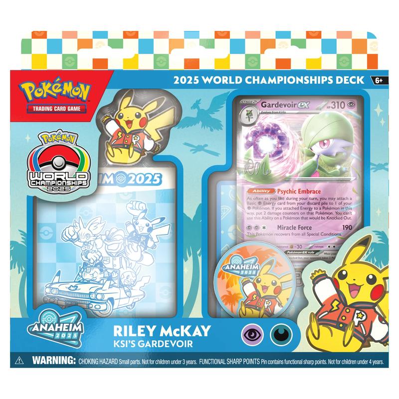 Pokemon - 2025 World Championship Deck - Riley McKay (KSI's Gardevoir)