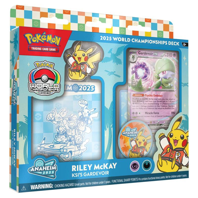 Pokemon - 2025 World Championship Deck - Riley McKay (KSI's Gardevoir)