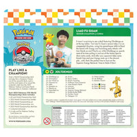 Pokemon - 2025 World Championship Deck - Fuguan Liao (Joltdengo)