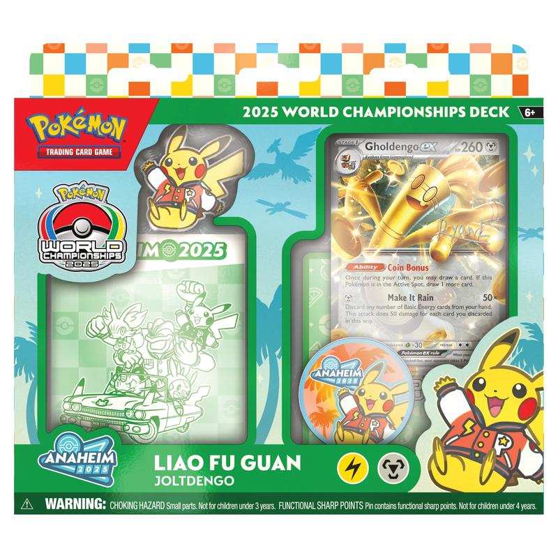 Pokemon - 2025 World Championship Deck - Fuguan Liao (Joltdengo)