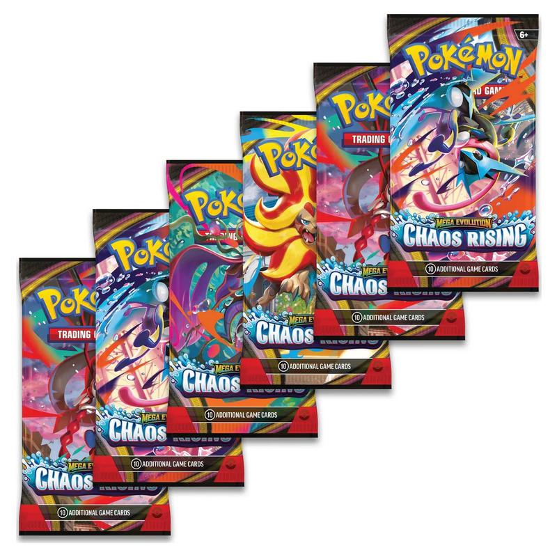 Pokemon - Mega Evolution - Chaos Rising - Booster Bundle