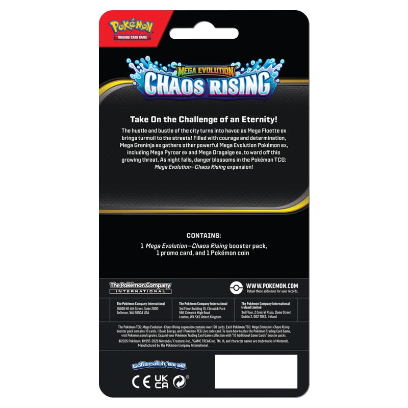 Pokemon - Mega Evolution - Chaos Rising - Checklane Blister - Toxel