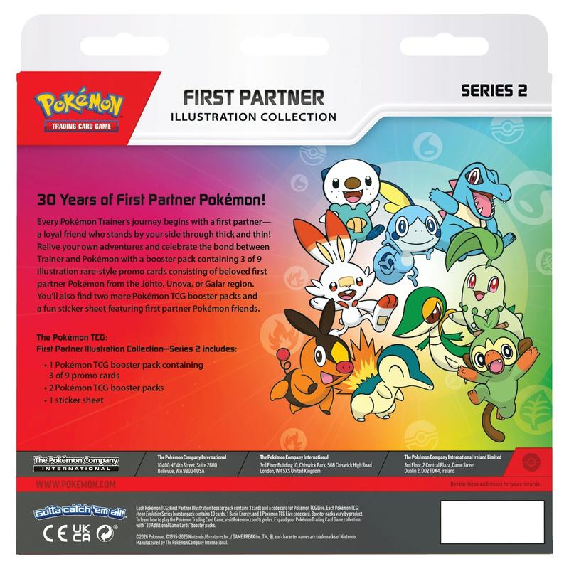 Pokemon - First Partner Illustration Collection Box  - Series 2