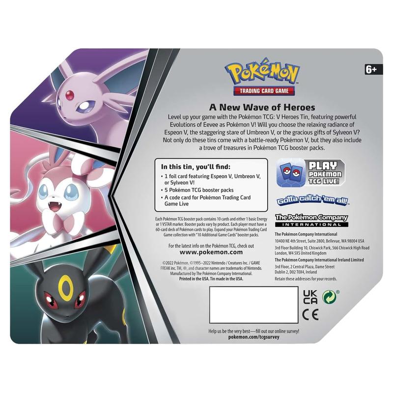 Pokemon - V Heroes - 7" Tin - Sylveon V