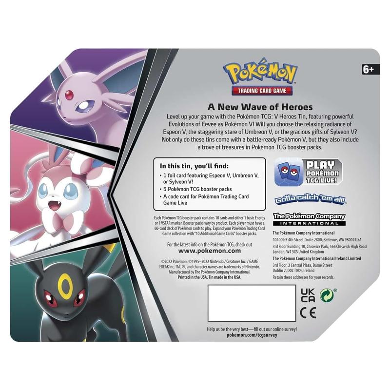 Pokemon - V Heroes - 7" Tin - Espeon V