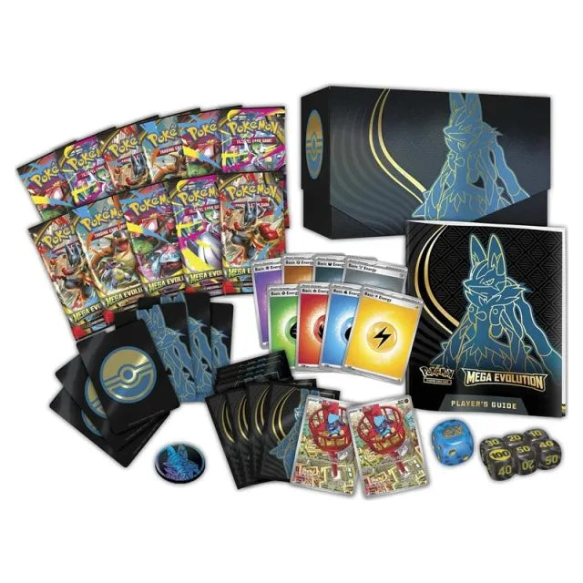 Pokemon - Mega Evolution - Base Set - Pokemon Center Elite Trainer Box - Mega Lucario
