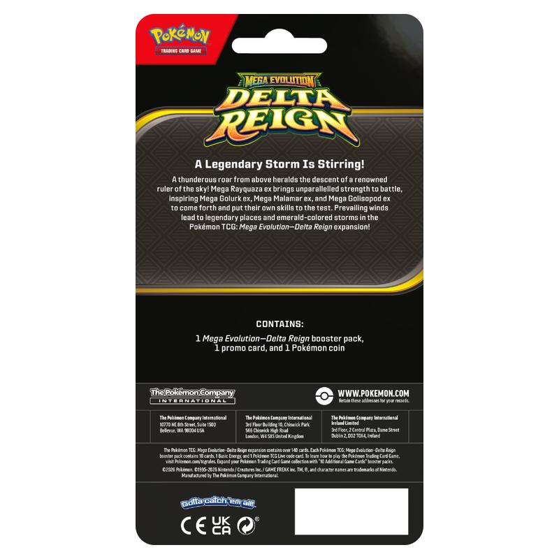Pokemon - Mega Evolution - Delta Reign - Checklane Blister - Spritzee