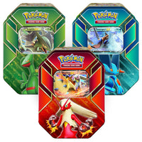 Pokemon - 2015 Summer Tins Set - Sceptile-EX - Blaziken-EX - Swampert-EX