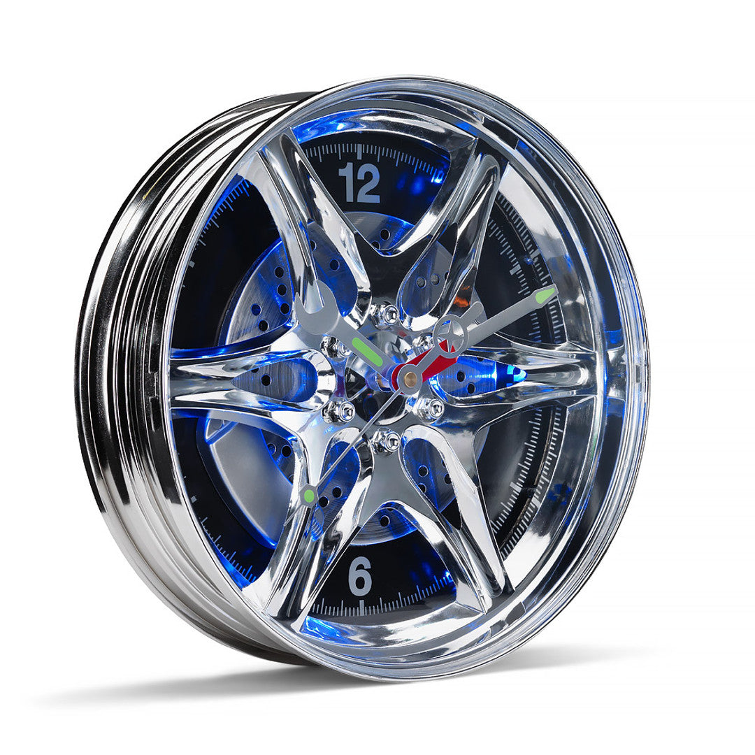 Neon Rim Wall Clock