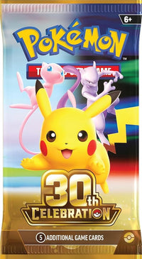 Pokémon TCG: 30th Celebration Tin - Sylveon ex (1 Foil Promo Card & 4 Booster Packs)