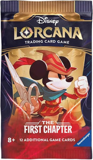 Ravensburger Disney Lorcana TCG Trading Cards Game for Adults and Kids Age 8 Years Up - Single Booster Pack