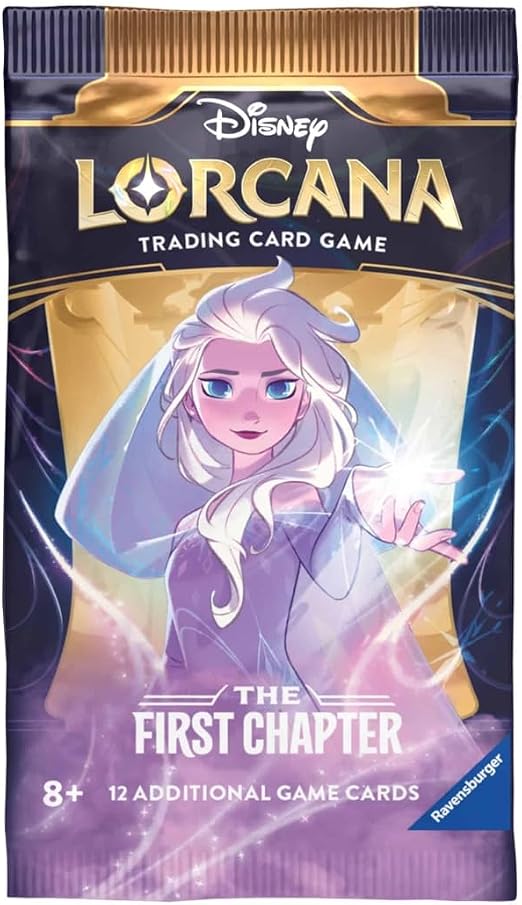 Ravensburger Disney Lorcana TCG Trading Cards Game for Adults and Kids Age 8 Years Up - Single Booster Pack