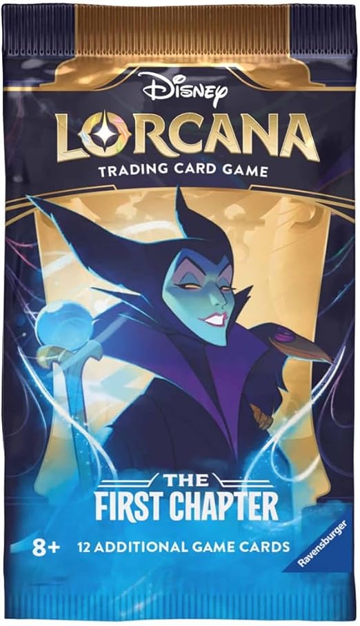 Ravensburger Disney Lorcana TCG Trading Cards Game for Adults and Kids Age 8 Years Up - Single Booster Pack