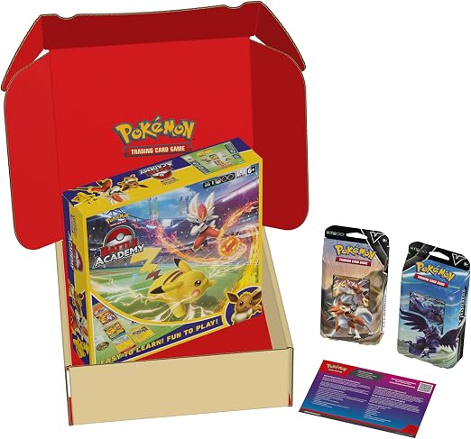 Pokémon TCG Battle Academy, Lycanroc V Battle Deck & Corviknight V Battle Deck Bundle