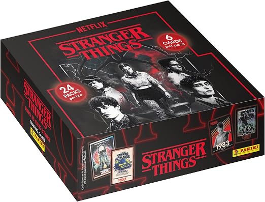 Panini Stranger Things Trading Cards Box of 24 Sleeves