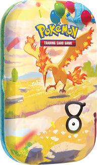 Pokémon TCG: 30th Celebration Mini Tin - Moltres (1 Sticker, 1 Picture Card & 2 Booster Packs)