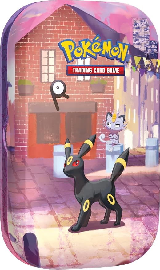 Pokémon TCG: 30th Celebration Mini Tin - Umbreon (1 Sticker, 1 Picture Card & 2 Booster Packs)