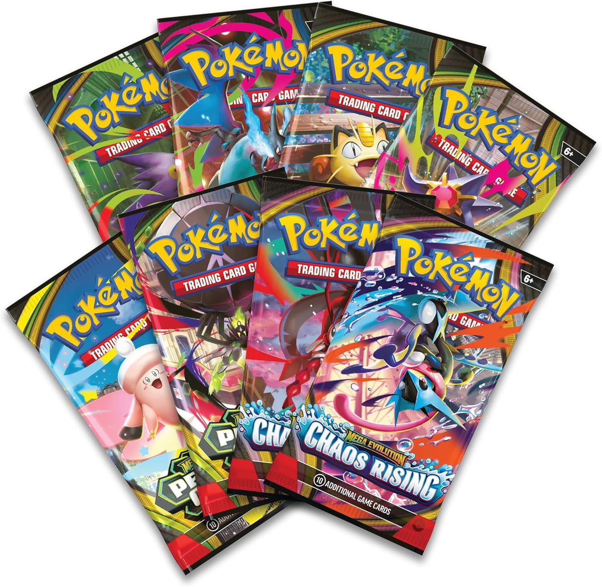 Pokémon TCG: Mega Greninja ex Premium Collection (1 Foil Promo Card, 1 Oversize Lenticular Card & 8 Booster Packs)