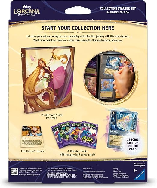 Ravensburger Disney Lorcana Trading Card Game - Collection Starter - Set 13-14