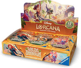 Ravensburger Disney Lorcana TCG: Wilds Unknown Booster Pack Display - 24 Packs with 12 Trading Cards Each - Ideal for Collectors & Disney Fans - Ideal for Ages 8+