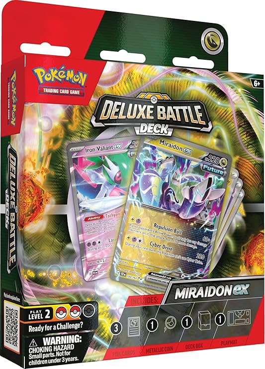 Pokémon TCG: Miraidon ex Deluxe Battle Deck