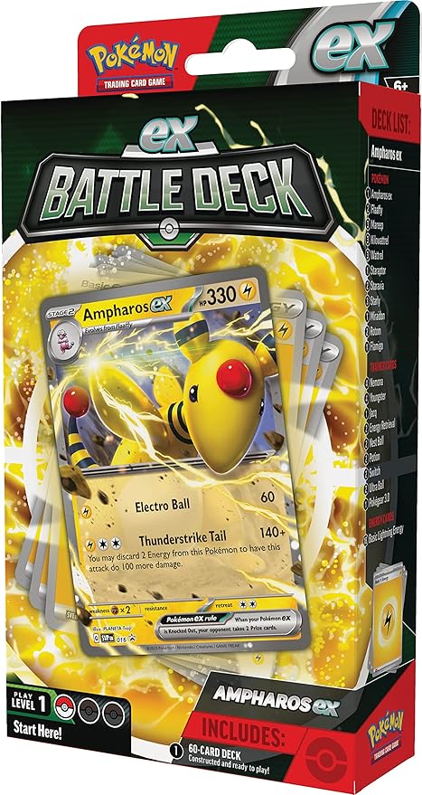 Pokémon TCG: Ampharos ex Battle Deck