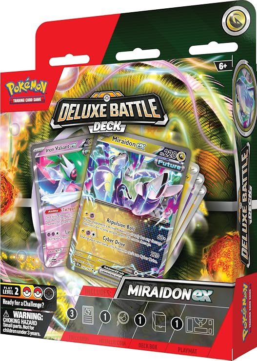 Pokémon TCG: Miraidon ex Deluxe Battle Deck