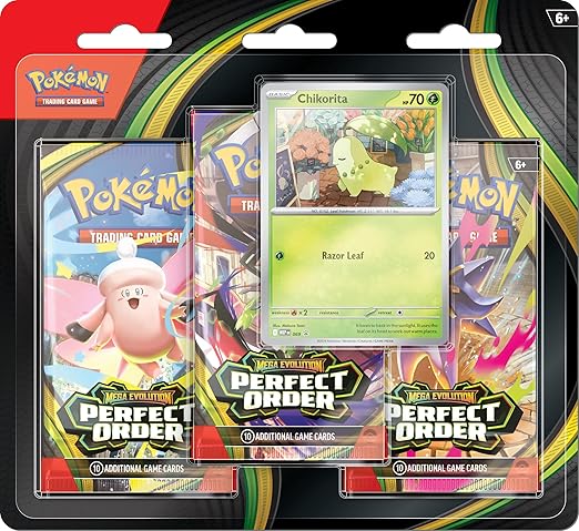 Pokémon TCG: Mega Evolution—Perfect Order Triple Pack