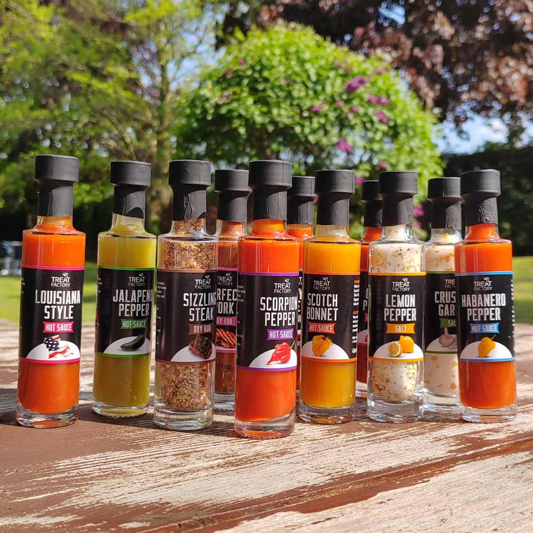 Hot Sauces and Rubs – 12 Pack