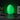 Multicoloured Orb Green Light