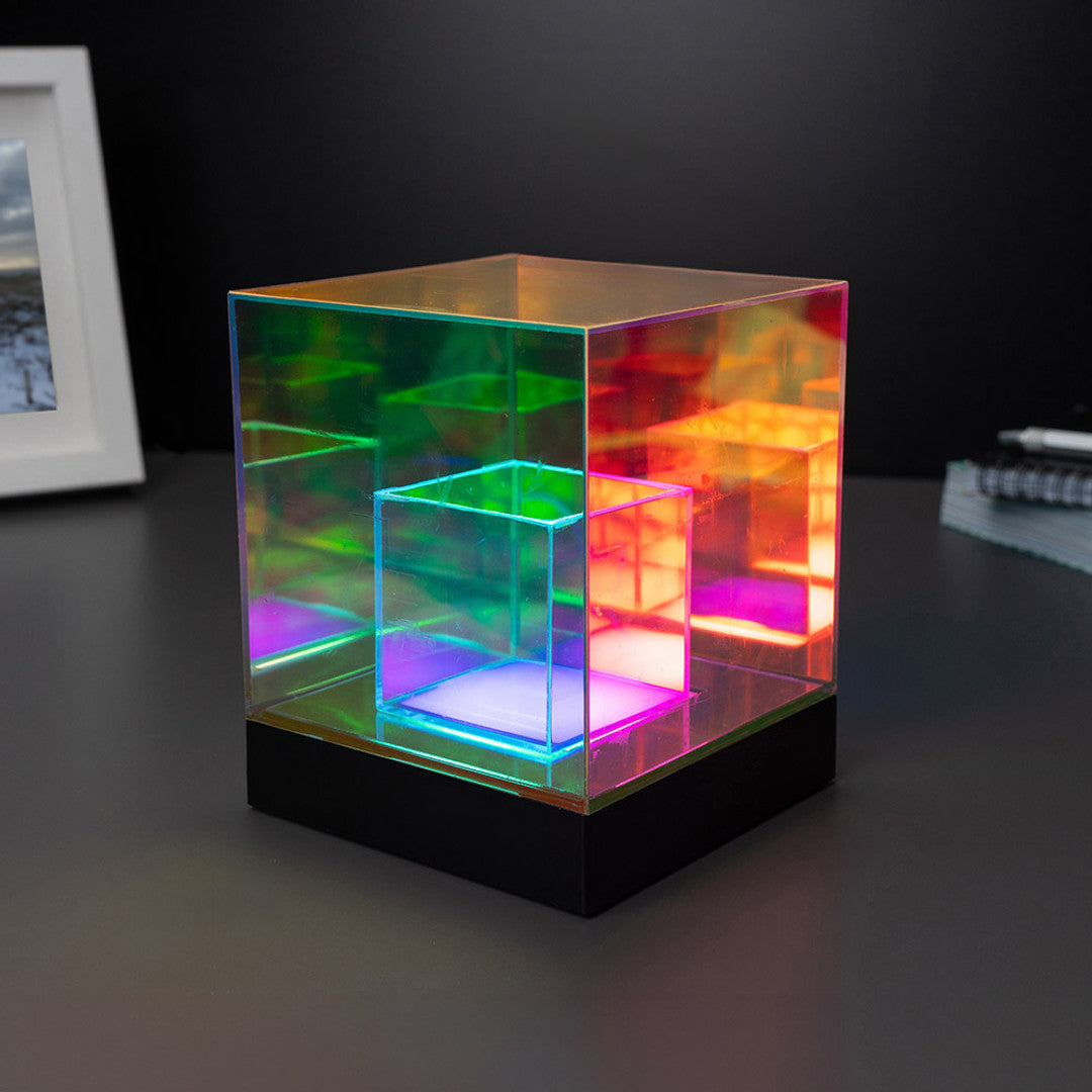 RED5 Holographic Cube Lamp - Only at Menkind!
