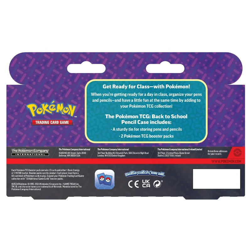 Pokemon - Back To School Pencil Tin (Summer 2024)