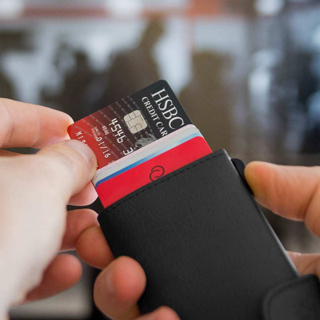 RFID Cardholder Wallet Black