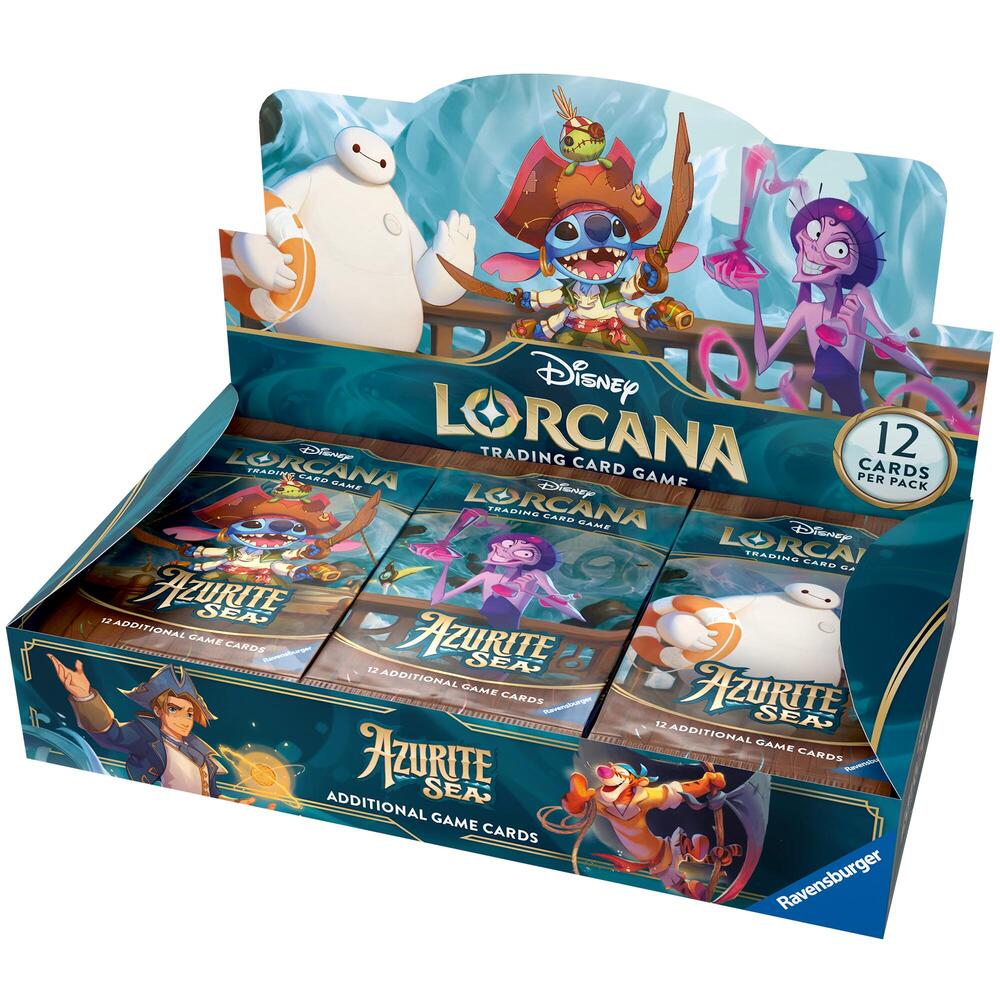 Disney lorcana Azurite sea booster box