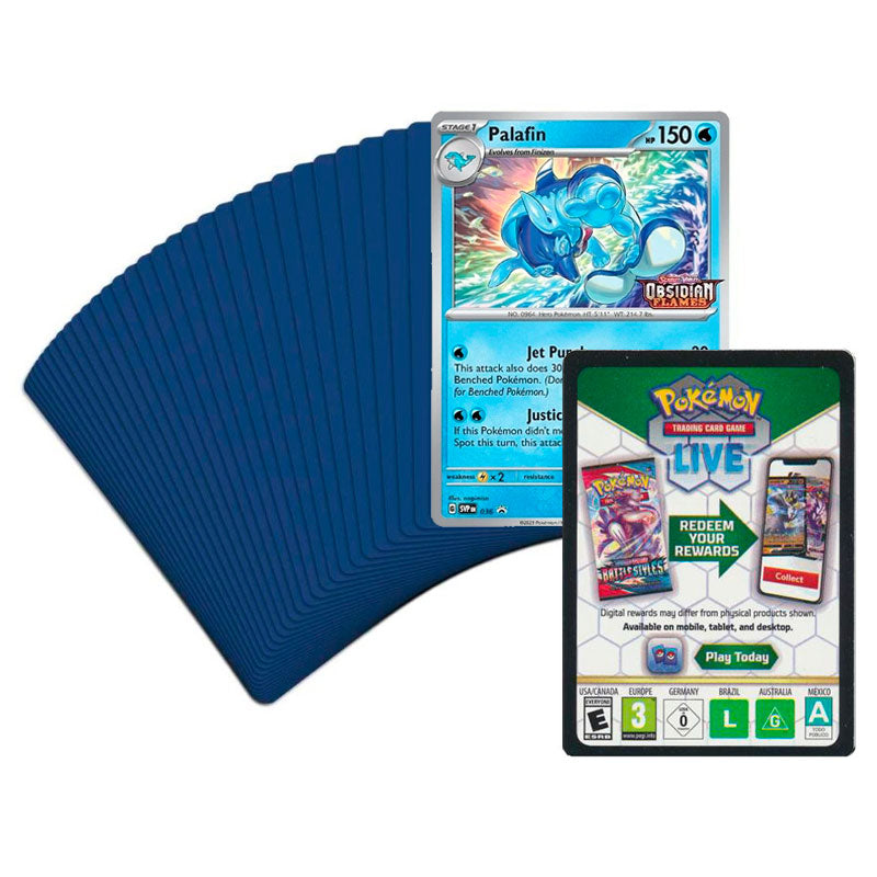 Pokemon - Scarlet & Violet - Obsidian Flames - Build & Battle - 40 Card Pre-Built Deck - Palafin