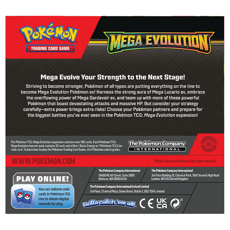 Pokemon - Mega Evolution - Base Set - Enhanced Booster Box (36 Boosters)
