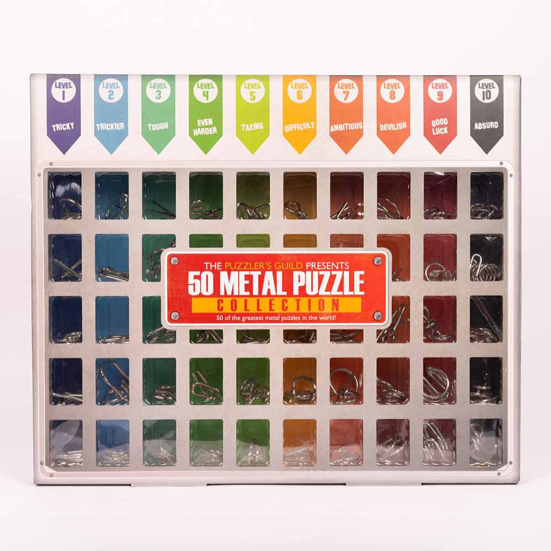 Professor Puzzle 50 Metal Puzzles