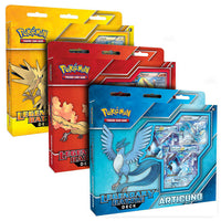 Pokemon -  Articuno + Moltres + Zapdos - Legendary Battle Decks Set