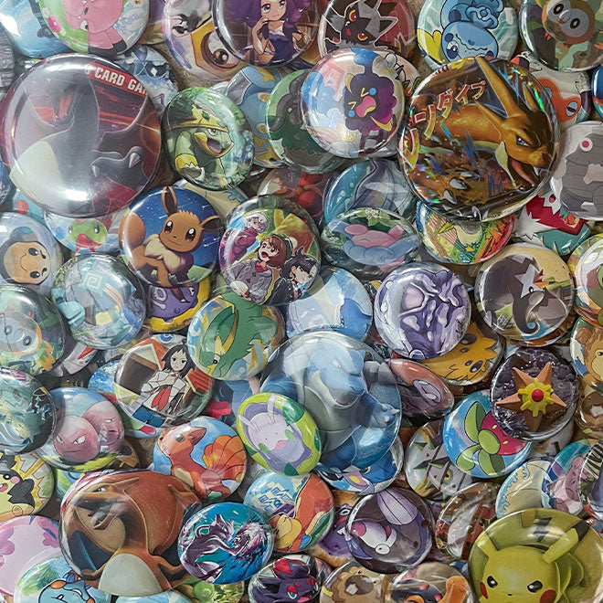 Pokemon - Mystery Badge Bundle - Guaranteed V Card