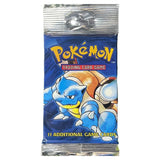 Pokemon - Base Set Booster Pack  Blastoise Artwork