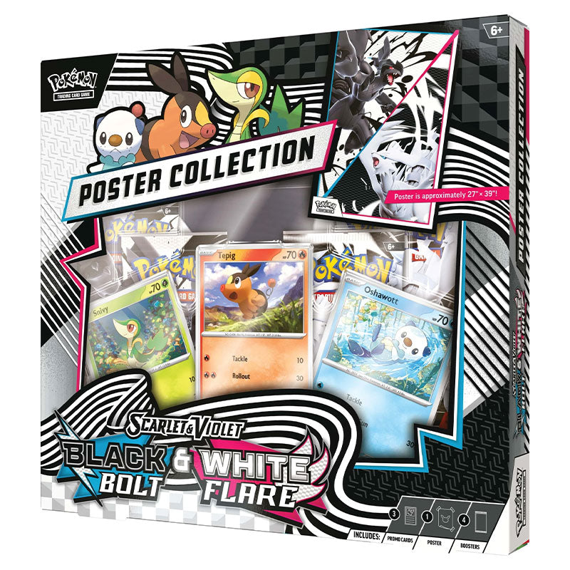 Pokemon - Scarlet & Violet - Black Bolt & White Flare - Poster Collection