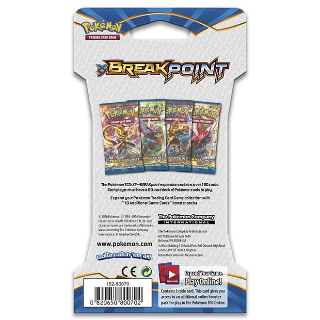 Pokemon - XY - Breakpoint - Blister Booster
