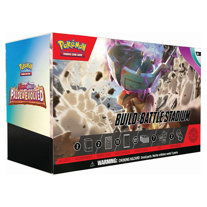 Pokemon - Scarlet & Violet - Paldea Evolved - Build & Battle Stadium